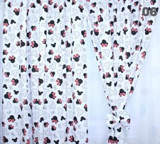 Vorhänge für Kinderzimmer Kindergardinen Babygardinen Eule Drops Sterne Bärchen