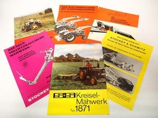 6x Original Prospekt Stockey &