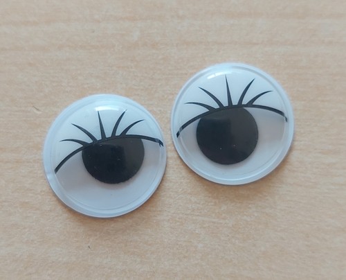 Wackelaugen wimpern zum - wackelaugen,