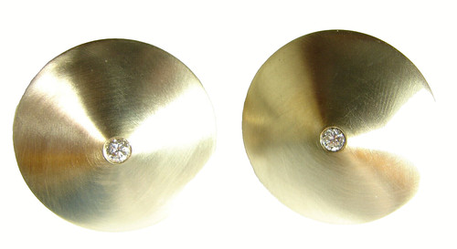 Damen diamant ohrringe 585 - damen,