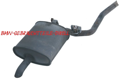 Auspuff endschalldämpfer bmw - auspuff,