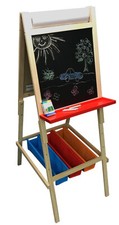 4in1 Standtafel Maltafel Standkindertafel höhenverstellbar mit Papierrolle