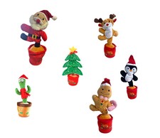 Tanzende Weihnachtsfiguren –