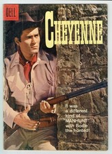 Cheyenne (Dell 1956-1962) # 9 (Clint Walker Photo Cover)