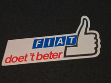 FIAT ➔ Sticker / Aufkleber ➔ *aus Sammlung* 510