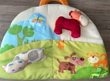 Haba Spielmatte Krabbeldecke Mit Reißverschluss Bauernhof mit Tieren & Effekten 
