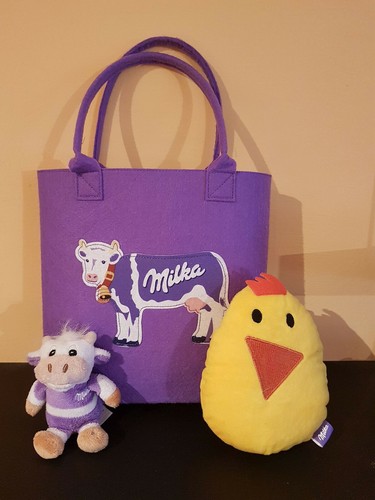 Milka tasche filz küken - tasche, u