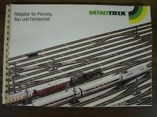 Minitrix 69010 Katalog Ratgeber für Planung, Bau und Fahrbetrieb Spiralbuch