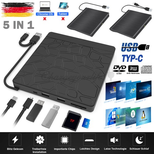 Externes dvd laufwerk usb - externes,