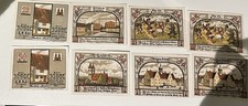 Stadt Jessnitz  8 x Notgeld