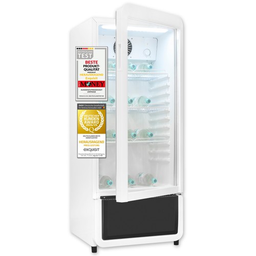 Exquisit glastürkühlschrank - exquisit,