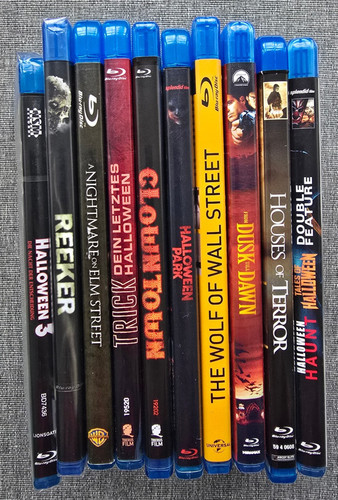 Halloween horror blu - x,