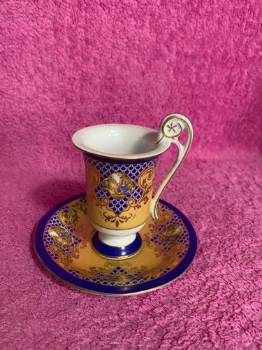 Edle mokka tasse untertasse - mokka-tasse, +