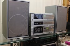 STEREO ANLAGE SHARP OPTONICA ST-104H SM-104H RT-104H CP-104H JAPAN + BLUETOOTH