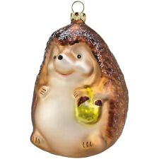 Igel Maroni 10cm Schatzhauser, Thüringer Glas und Weihnachtsschmuck