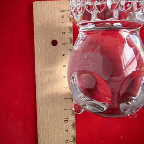 Glas eule figur - eule, figur,