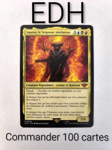 Mtg commander deck sauron der - commander,