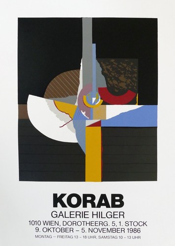 Karl korab plakat ausstellung - korab,,