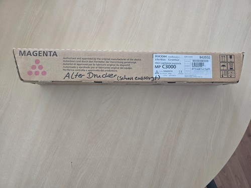 Toner ricoh mpc3000e magenta - toner,