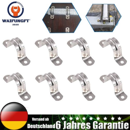 40mm edelstahl rohrschellen - 40mm, edelstahl-rohrschellen