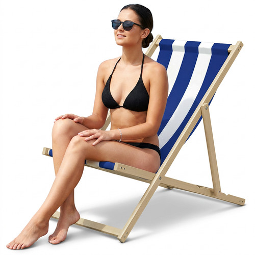 Holz liege strand klappstuhl - liege,