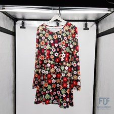 WILDPARTY 70er Jahre Hippie Outfit Hose Damen Set mit Accessoires, Schlager Bekl