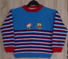 Jungen Strick Pullover Gr.ca.110-116 NEU