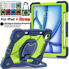 Für iPad 5/6/7/8/9/10th Air Pro 11'' M4 2024 Schutzhülle Kinder Stoßfeste Case