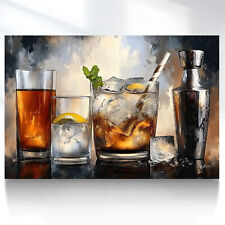Leinwand Bild Cocktails Küche