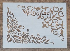 Schablone großes Ornament