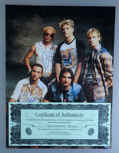 Autogramme boygroup - autogramme, us