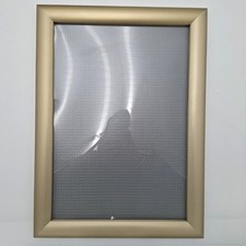 Europel Klapprahmen DIN A4 Easy Click System  25x11 mm Goldprofil stilvoll