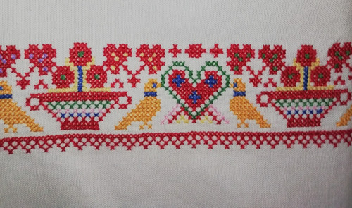 Tischdecke mitteldecke vintage - tischdecke,