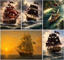 Piratenschiff Segelschiff