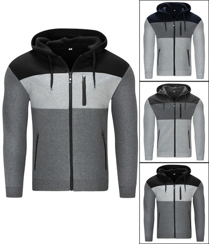 Herren kapuzenjacke zip hoodie - kapuzenjacke,
