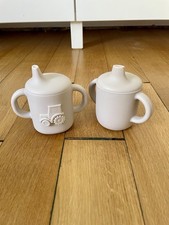 2 x Liewood Sippy Cup Silikon Trinklerntasse Trinkbecher Becher Baby 160, 150 ml