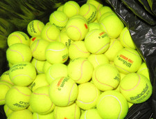 30 gebrauchte Tennisbälle
