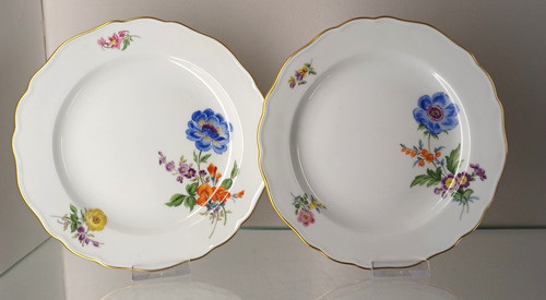 Meissen kuchenteller blaue - meissen, 2