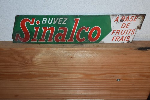 Altes blechschild sinalco - blechschild,