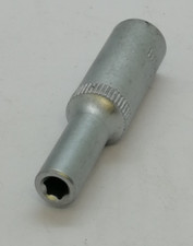 Normex Stecknuss Steckschlüssel Nuss 1/4" Zoll für 6-kant 4 mm Langnuss (90)