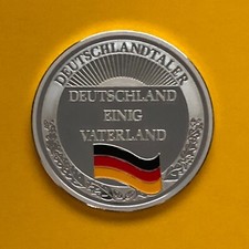 Medaille Wiedervereinigung Deutschlands 1990, 999er Silber PP (N128