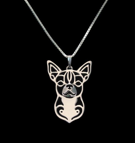Halskette mit chihuahua - mit,