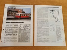 Neben- und Schmalspurbahnen - NRW / Ahaus-Enscheder Eisenbahn / 14 Seiten