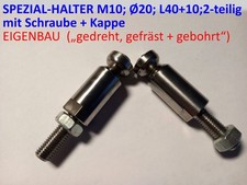 2x SPEZIAL-HALTER;EDELSTAHL