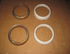 Trabant 601 Trabbi Lampenringe Scheinwerfer Ringe - 4 Stück  -  Maße im Foto