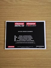 Betriebsanleitung für Speed Champs 30126 Carrera Digital 132