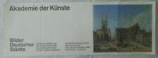 Plakat Poster - Ausstellung Bilder deutscher Städte - 1966 - Architektur -Berlin
