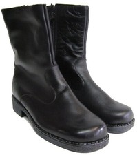 Herren Lederstiefel schwarz