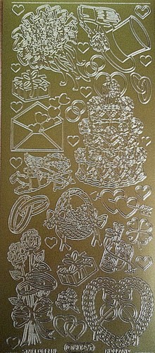 Stickerbogen hochzeit torte - stickerbogen,