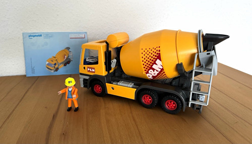 Playmobil betonmischer lkw - playmobil, betonmischer-lkw